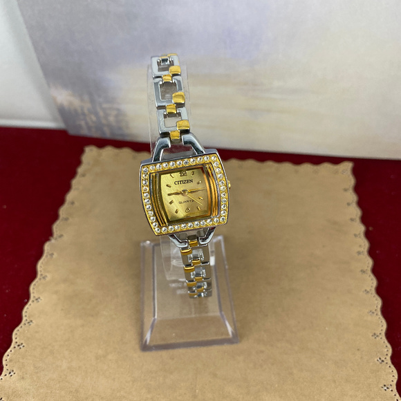 Citizen Watch Fancy Face 2 Tone Crystal Bezel main image 6
